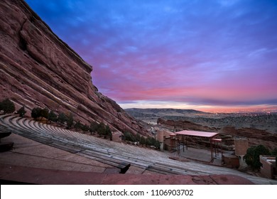 Red Rocks At Sunrise, Colorado