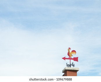 Red Rooster Weathervane