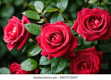 red rose garden part two - Powered by Shutterstock