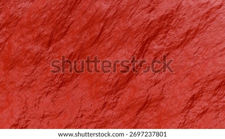 Red rough stone texture background copy space poster, banner backdrop