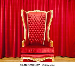 Red Royal Throne