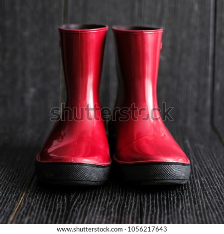 Similar – rubber boot meetings Boots