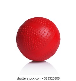 Red Rubber Pimple Ball