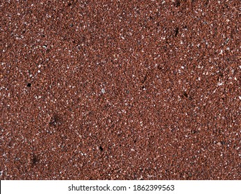 Red Sand Beach At Rubina Island In Galapagos National Park, Ecuador