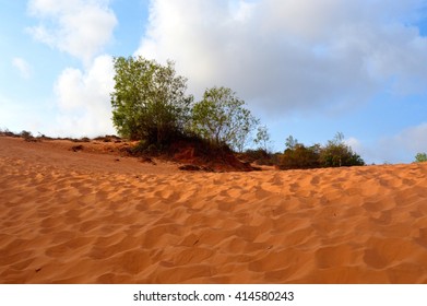 Red Sand Dunes Of Mui Ne, Vietnam