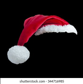 black santa cap