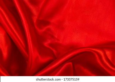 Red Satin Background.