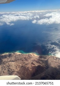 Red Sea Coast Scene From Above