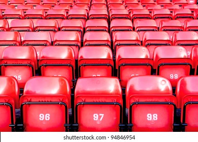 Red Seats in Stadium