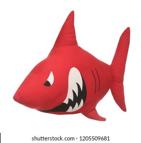 red shark toy