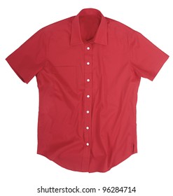 red dress shirt