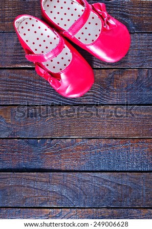 Similar – Image, Stock Photo Ladies pumps on wooden boards