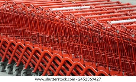 Similar – Image, Stock Photo LET’S GO SHOPING