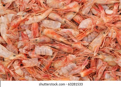 Red Shrimp Shells