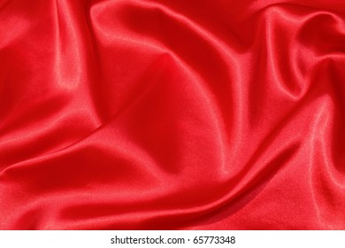 Red Silk Background