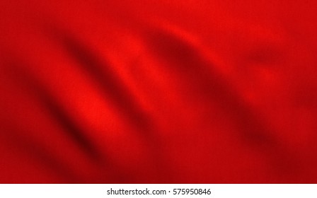  Red Silk Flag Background Texture 