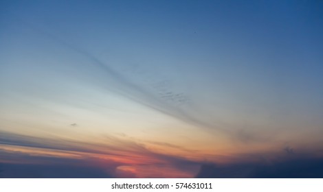 Red sky background
