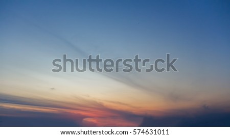 Red sky background