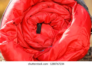 Red Sleeping Bag Stock Photos, Images &amp; Photography | Shutterstock