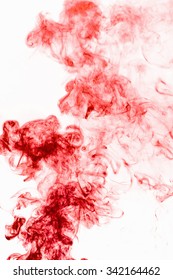 Red Smoke Abstract White Background Stock Photo 285517586 | Shutterstock