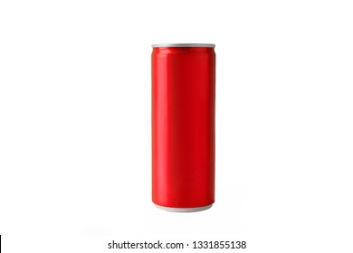 Red Soft Drink Cans On White Stock Photo 1331855138 | Shutterstock