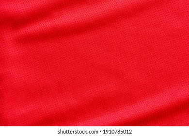 Red Sports Clothing Fabric Football Shirt Jersey Texture Background