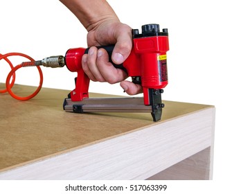 Red Sroiteny Pneumatic Stapler