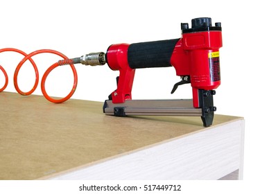 Red Sroiteny Pneumatic Stapler