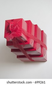 Red Stack of Presents