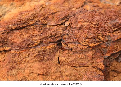 Red stone texture