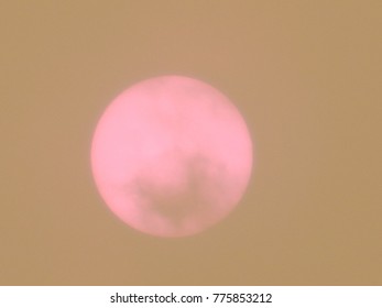 Red Sun Hurricane Ophelia