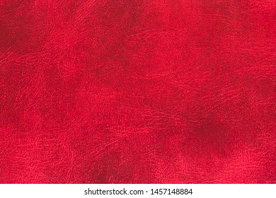 Red surface like leather close up - Shutterstock ID 1457148884