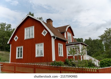 Red Sweden House In Sweden