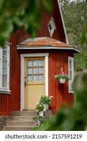 Red Sweden House In Sweden