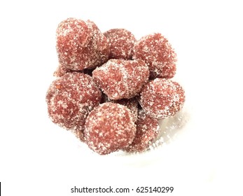 Red Tamarind Candy For Thai Sweet Food