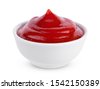 ketchup isolated