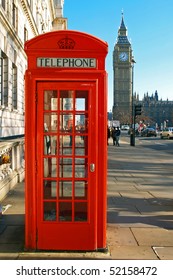 A Red Telephone Booth London