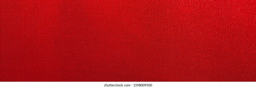 Red Textile Material Texture Or Background