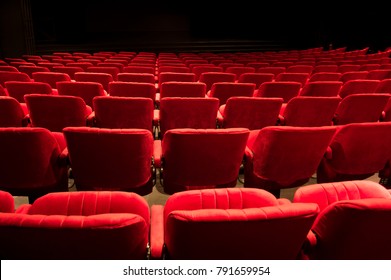 red theater seats - Powered by Shutterstock