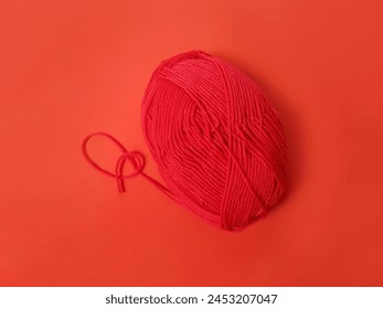 Red Threads On A Red PPT template 47 | CrystalGraphics