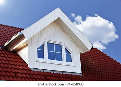 Red Tiled Roof With Dormer
