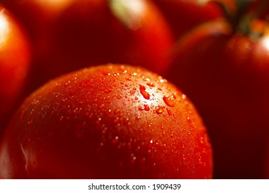 Red Tomatoes close-up