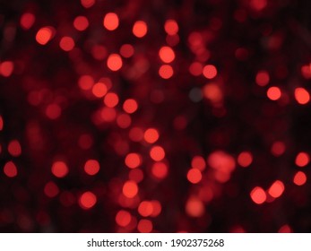 red bubbles background