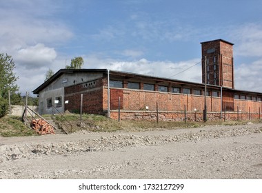 The Red Tower Of Death (Rudá Věž Smrti), Originally A Central Crushing And Screening Plant Of The Uranium Ore Mined In Jáchymov And Other Czechoslovak Mines, Documents The Period Of Intensive Uranium 