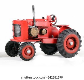  Red Toy Tractor