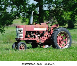 Red tractor