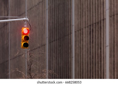 Red traffic light
