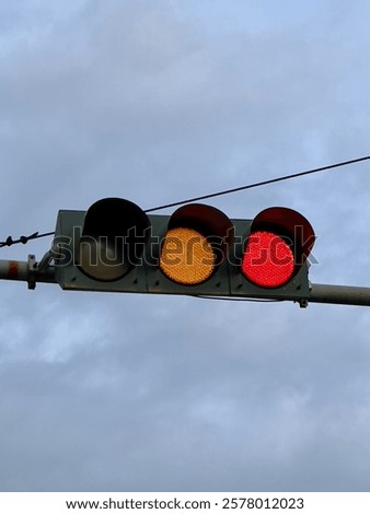 Similar – Image, Stock Photo A fleeting moment of sunshine