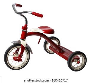 red tricycle 