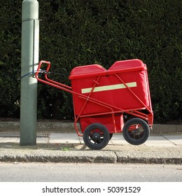 Red trolley